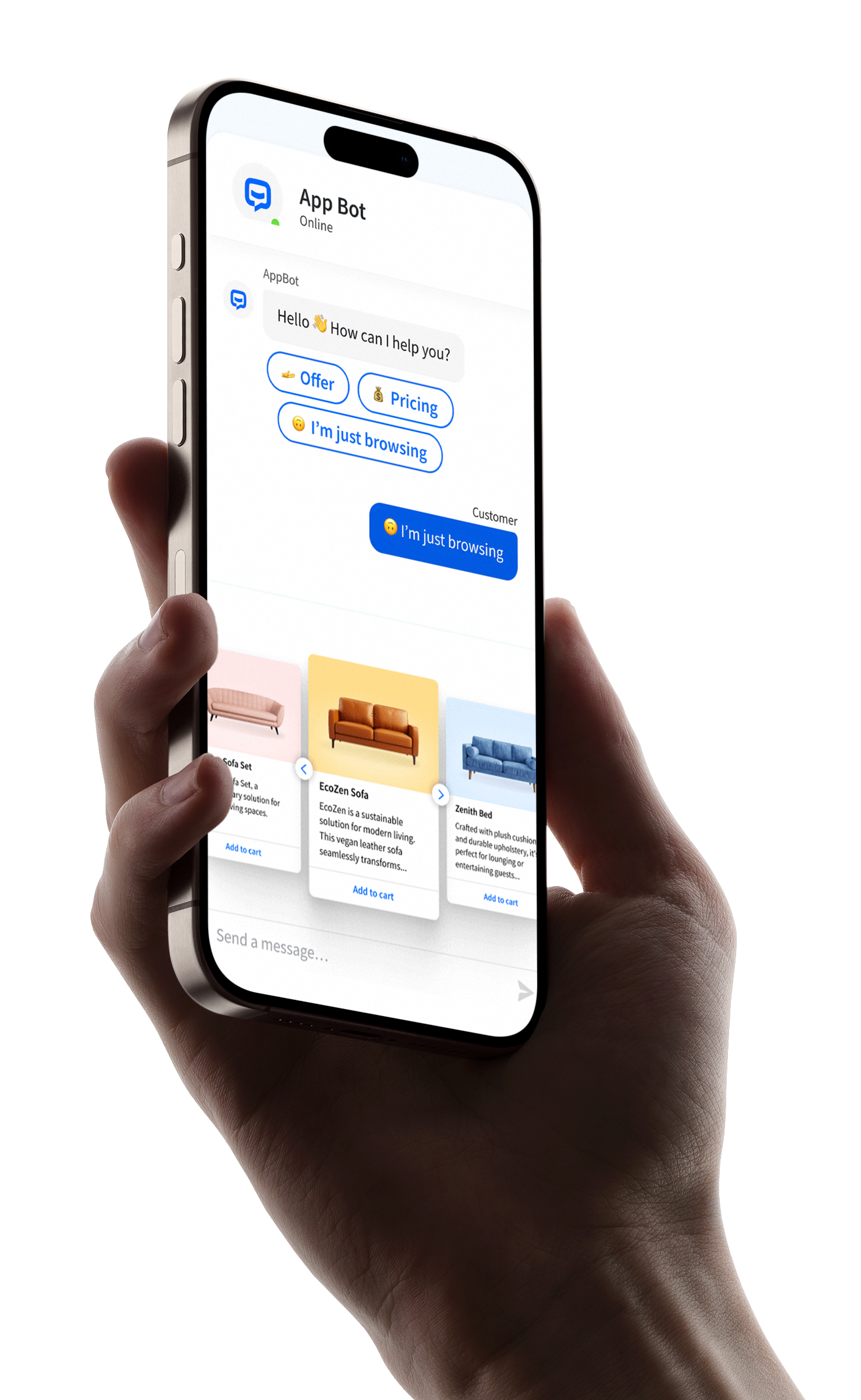 Phone mockup